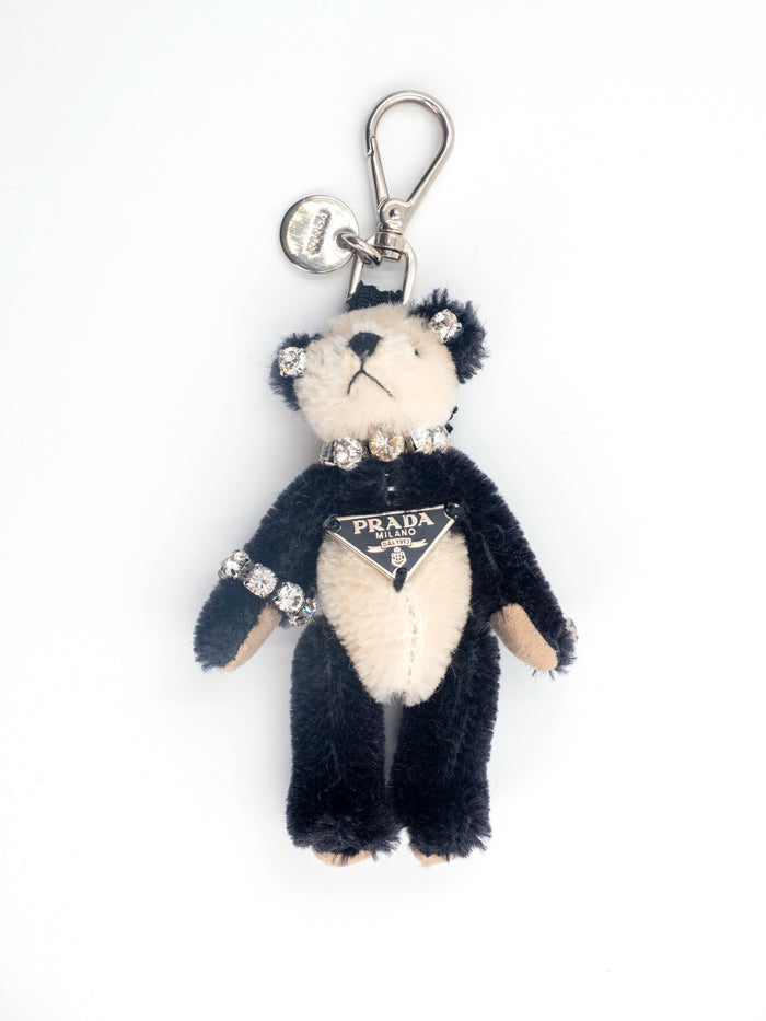 Embellished Panda Bag Charm