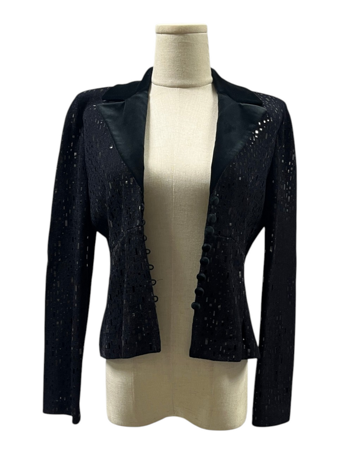 Black Knit Jacket
