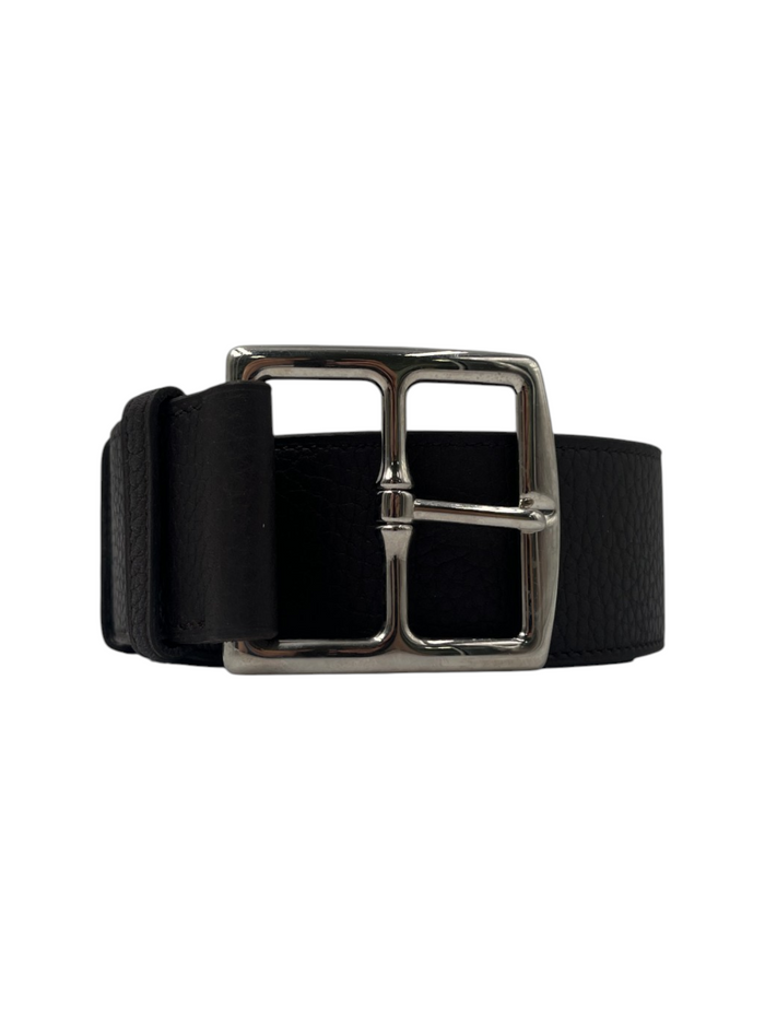 Brown Leather Belt Etriviere 32