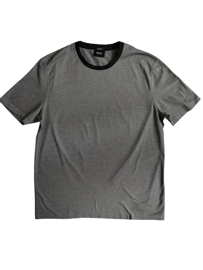 Black And White Fine Striped T-shirt
