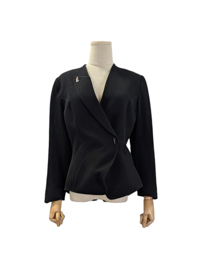 Black Wool Blazer