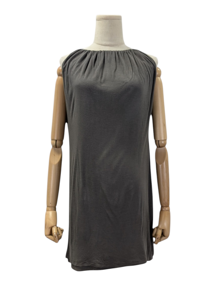 Rick Owens Dark Olive Sleeveless Tunic