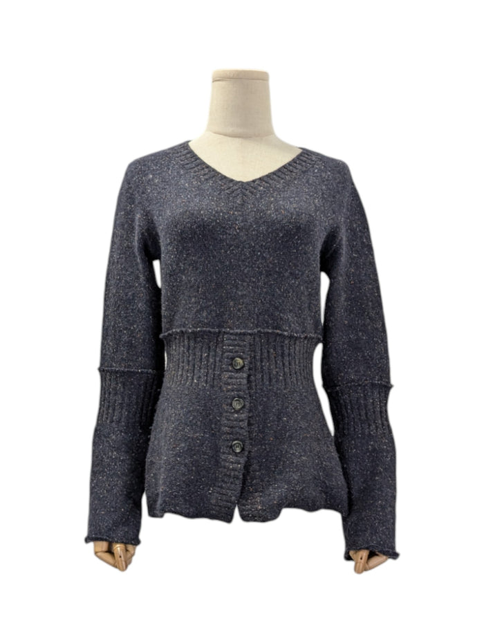 Grey Knitted Top
