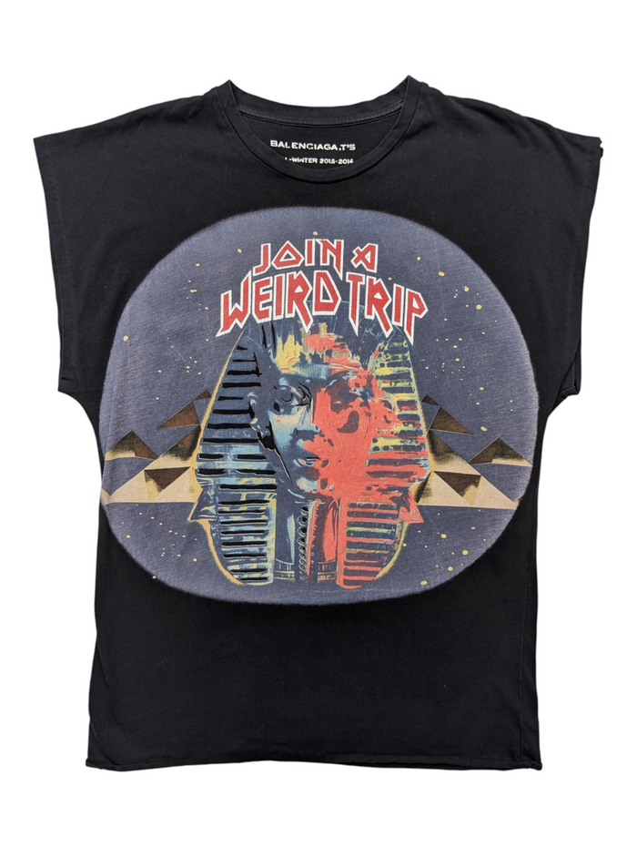 Black AW13 Egyptofunk "Join A Weird Trip" Tee