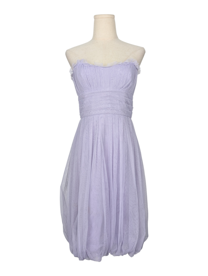 Purple Mesh Dress