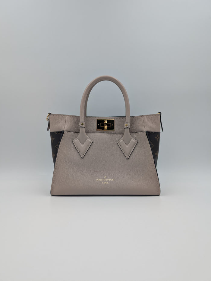 Beige On My Side Handbag