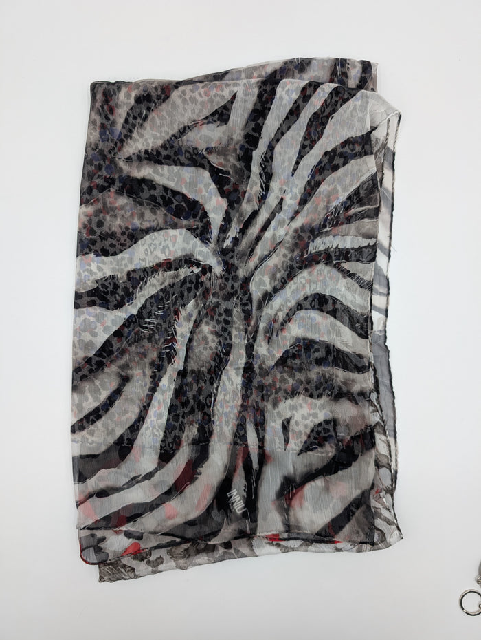 Multi Pattern Silk Scarf