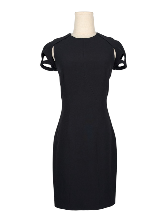 Black Dress With Cut Out Details