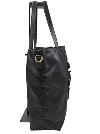Black Tessuto Nylon Panda Tote