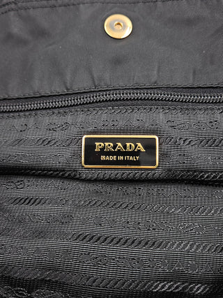 Black Tessuto Nylon Panda Tote
