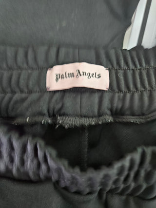 Black with Rainbow Tapping Pants with Zipper Ends