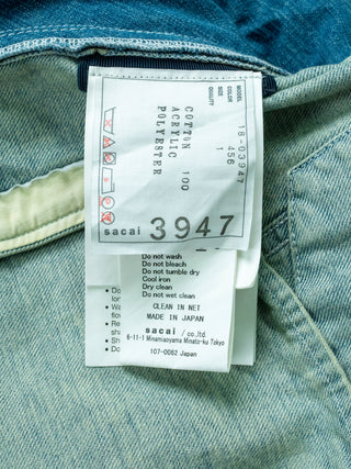 Blue Washed Denim Jackets With Fur Collar