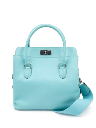Hermès Blue Toolbox Bag