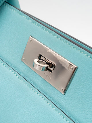 Hermès Blue Toolbox Bag, view 4