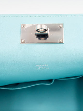 Hermès Blue Toolbox Bag, view 8