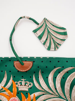 Hermès ROYAL TIGER SILK CITY 33 PM BAG, view 6