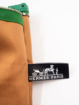 Hermès ROYAL TIGER SILK CITY 33 PM BAG, view 7
