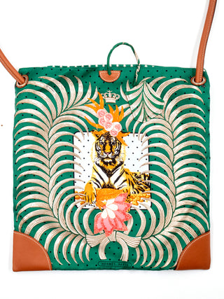 Hermès ROYAL TIGER SILK CITY 33 PM BAG, view 2