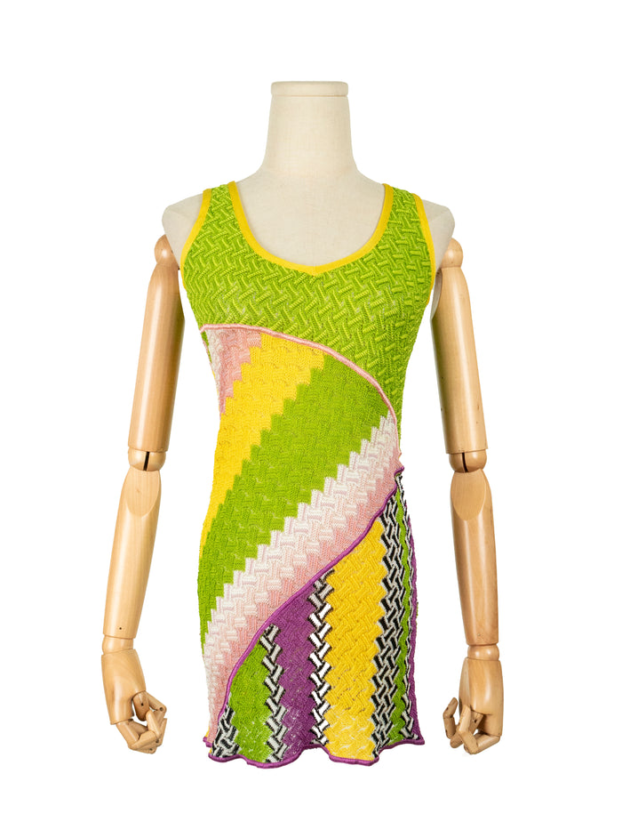 Mare V-Neck Short Dress