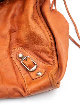 Brown Leather Weekender Bag