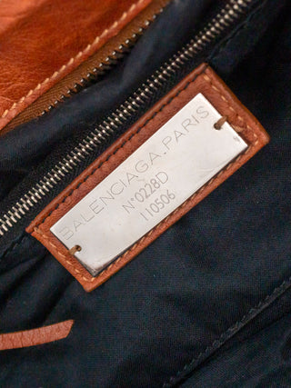 Brown Leather Weekender Bag