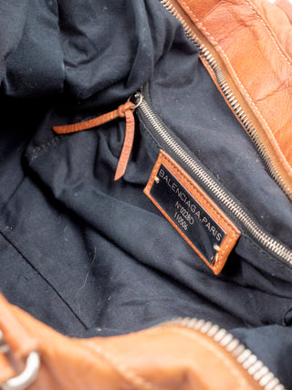 Brown Leather Weekender Bag
