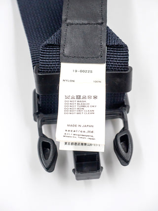 Sacai Navy Blue Belt/Shoulder Bag