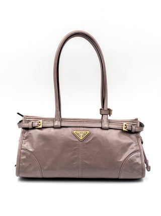 Leather Medium Bonnie Shoulder Bag