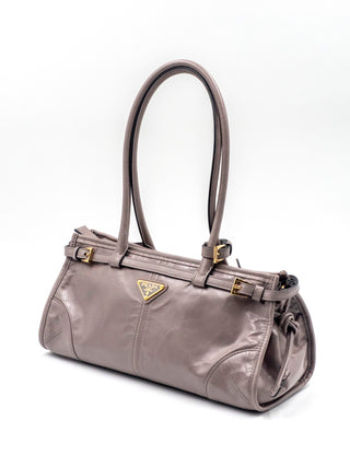 Leather Medium Bonnie Shoulder Bag