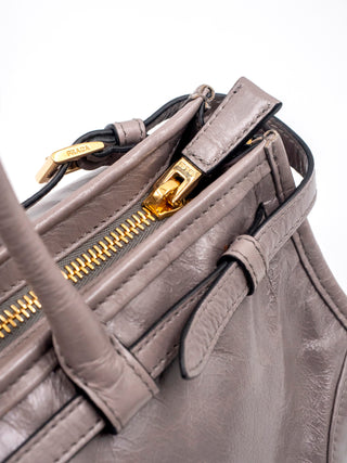 Leather Medium Bonnie Shoulder Bag