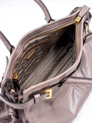 Leather Medium Bonnie Shoulder Bag