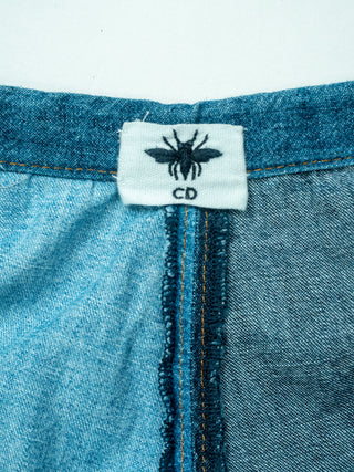 Blue Denim Long Skirt
