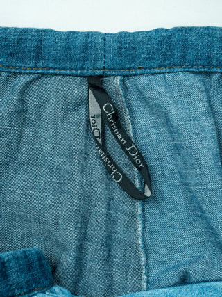 Blue Denim Long Skirt