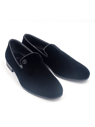 Black Classic Velvet Shoes