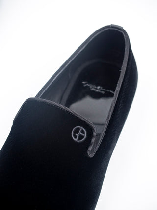 Black Classic Velvet Shoes