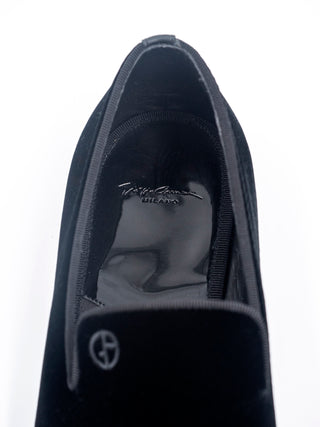 Black Classic Velvet Shoes