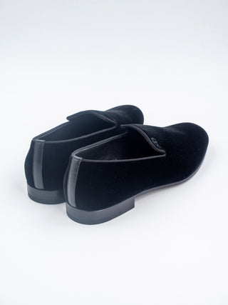 Black Classic Velvet Shoes