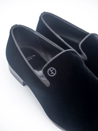 Black Classic Velvet Shoes