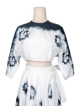 Floral Print Cropped Top