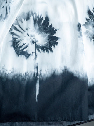Floral Print Flared Skirt