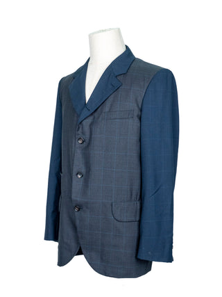 Blue and Dark Grey Jacket