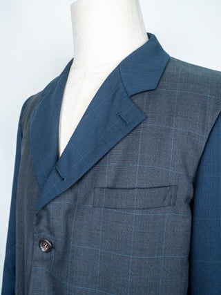 Blue and Dark Grey Jacket