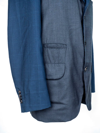 Blue and Dark Grey Jacket