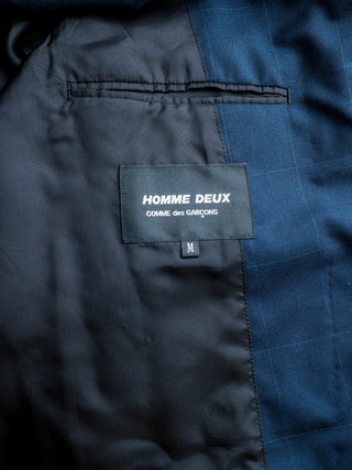 Blue and Dark Grey Jacket