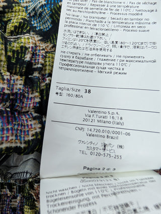 Multicolor Overall Floral Printed Skirt