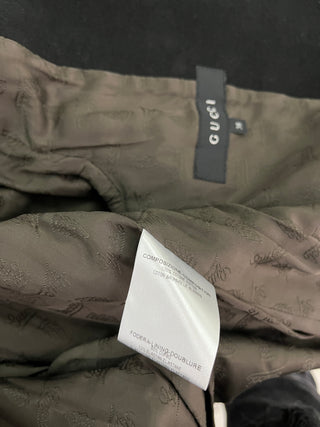 Black Cotton School Jacket With Embroided "G" Logo