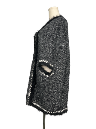 La Petite Veste Noire Cashmere Poncho