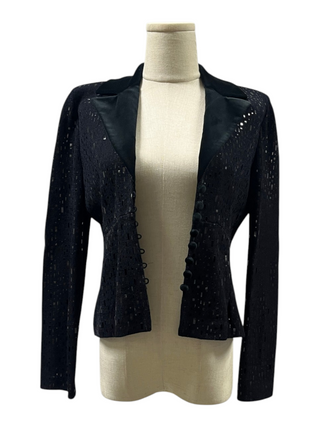Black Knit Jacket