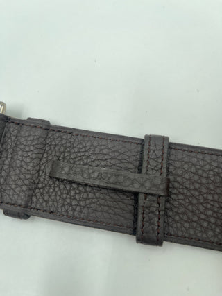 Brown Leather Belt Etriviere 32