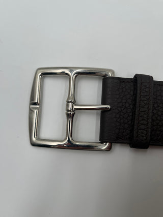 Brown Leather Belt Etriviere 32